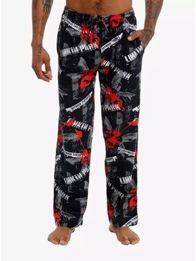 Linkin Park Hybrid Theory Pajama Pants X-LARGE 40-42 New